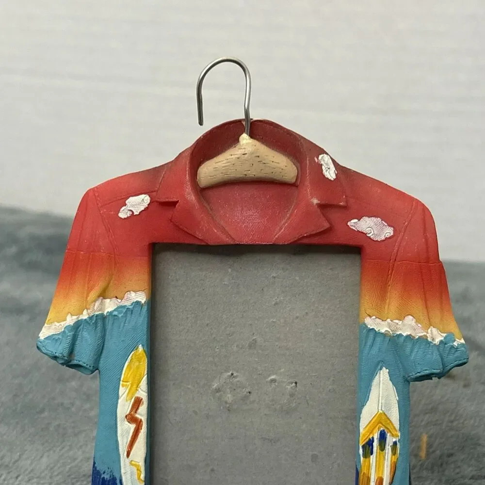 Tropical Hanging Shirt 3x5 Photo Frame Beach Hawaii